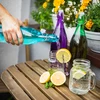 Glasflaske 1 L med hermetisk lukning - i forskellige farver - 5 