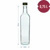 Glasflaske Marasca 750ml - 4 