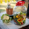 Glaskrukke 15 L med plastiklåg - 7 