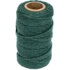 Grøn bomuldssnor 2 mm/55 m/100 g  - 1 