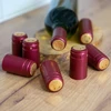 Hætter med perforering rød fi31mm 100stk. - 2 
