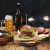 Hamburgerpresse - aluminium, diameter 12 cm - 9 