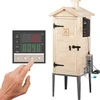 Have røghus i træ 200 L – dragON Wood 100E med elektrisk varmeelement og controller - 3 