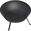 Havepejs med rist, Ø55 cm, rund, skål - 5 