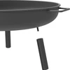 Havepejs Ø58 cm, rund, skål - 6 