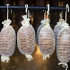 Hvidt røgningsnet 12,5 cm x 5 m op til 220 °C - 12 