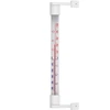 Hvidt udendørs termometer (-50°C til +50°C) 22cm  - 1 