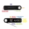 Infrarødt køkkentermometer, kompakt, med foldbar sonde - 9 
