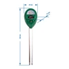 Jordtester 2i1 - pH, fugtighed - 4 