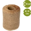 Jute bånd 10 cm/5 m - 4 