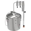 Klassisk Convex destillator 30 L - 2 opsamlingsbeholdere - 10 