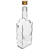 Klosterflaske 500 ml, med låg, hvid - 6 stk. - 2 