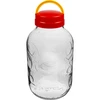 Krukke til likører 5L og låg med håndtag - 4 