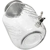 Krukke til limonade, med hane - glas, 4 L - 3 