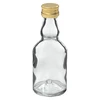 Lille Flaske 50 ml med låg - 10 stk. - 3 