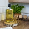 Lommelærkeflaske 0,5 L med låg og tryk Bimber PRL - 6 