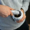 Marmorkøkkenmørtel, grå, fi 10,5 cm - 13 