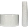 Marmorkøkkenmørtel, hvid, fi 10 cm - 4 