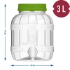 Multifunktionel krukke med hane 3L - 6 
