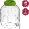 Multifunktionel krukke med tappehane 5L - 5 