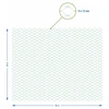 Net til beskyttelse mod fugle, grøn, 4 m x 5m - 7 