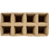 Papirpotter 6 x 6 x 6, sæt med 5 stk. - 2 