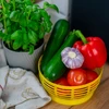 Plastikkurv til Dam 5L, gul - 7 
