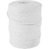 Pølsesnor bomuld hvid (240°C) 145 m - 3 