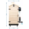 Rammeløs røgeri dragON PLYWOOD NATURE med Wi-Fi-controller, 200L - 14 