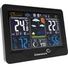 RCC vejrstation, DCF – elektronisk, oplyst, trådløs, sensor, sort - 4 