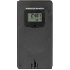 RCC vejrstation, DCF – elektronisk, oplyst, trådløs, sensor, sort - 8 