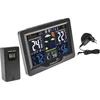 RCC vejrstation, DCF – elektronisk, oplyst, trådløs, sensor, sort - 5 