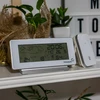 RCC vejrstation, DCF – elektronisk, trådløs, oplyst sensor, hvid - 10 