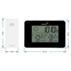 RCC vejrstation – elektronisk, trådløs, oplyst sensor, sort - 12 