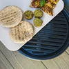 Rektangulær pizzasten, lavet af cordierit, - 38 x 30,5 cm - 15 