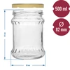 Rillet fiskeform 500ml - med gyldent låg fi 82/6, 6 stk. - 5 