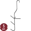 Røghus kroge til fisk - tredobbelt, 5 stk. - 3 
