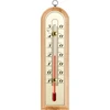 Rumtermometer med gylden skala (-10°C til +50°C) 16cm  - 1 
