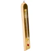 Rumtermometer med gylden skala (-10°C til +60°C) 28cm mix - 3 