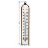 Rumtermometer med hvid skala (-30°C til +50°C) 20cm - 2 
