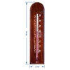 Rumtermometer med mønster (-20°C til +50°C) 18cm mix - 3 