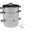 Rustfrit stål saftkoger med damper 5 L - 3 