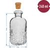 Sæt flasker med propper, 240 ml - 4 stk. - 5 