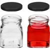 Sæt med 12 x 120ml krukke + 30 etiketter til krydderimærkning - 8 