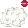 Selvklæbende etiketter 60 x 90 mm til flasker, krukker, gaver med blomsterdesign - 20 stk. - 3 
