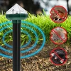Solcelledrevet muldvarpeafskrækker med LED-lampe - 11 