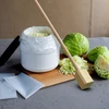 Stor træstamper / stamper til kål 100 cm - 4 