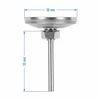 Termometer til destillation (+20°C til +110°C) 5,5cm - 3 