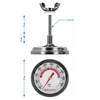 Termometer til grill og BBQ, fra 50 til +500°C, bimetal, 5,3cm - 7 