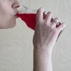TO flaske til juice 330 ml med låg fi 43 - 6 stk. - 7 